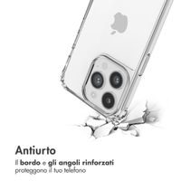 imoshion Back Cover mit Band + Armband Apple iPhone 14 Pro Max - Perlenherzen