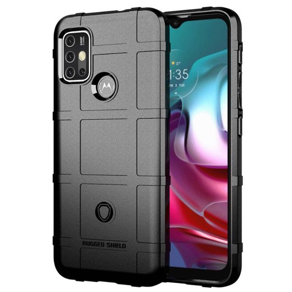 imoshion Rugged Shield Backcover für das Motorola Moto G30 / G20 / G10 (Power) - Schwarz