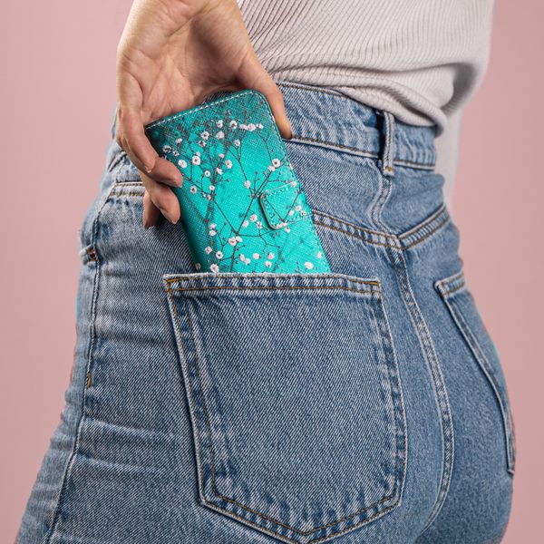 imoshion Design TPU Klapphülle Samsung Galaxy S21 Plus - Blossom