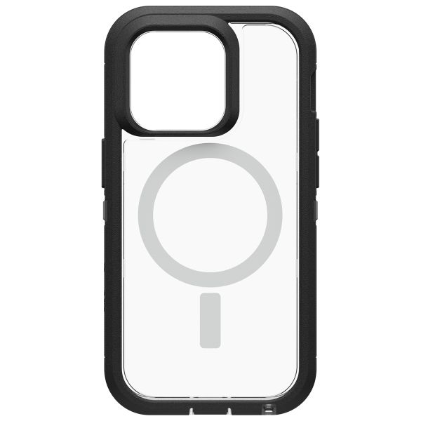 OtterBox Defender Rugged Case mit MagSafe für das iPhone 14 Pro - Transparent / Schwarz