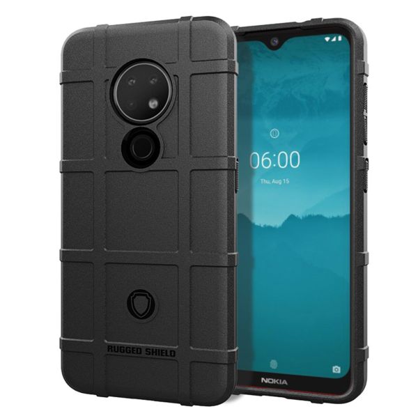 imoshion Rugged Shield Backcover für das Nokia 6.2 / Nokia 7.2 - Schwarz