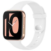 imoshion Silikon Sportarmband für Oppo Watch 46 mm - Weiß