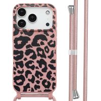 imoshion SilikonHülle design mit Band Apple iPhone 17 Pro - Animal Pink