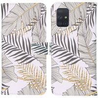 imoshion Design TPU Klapphülle Galaxy A71 - Glamour Botanic