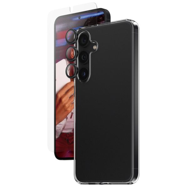 SAFE by PanzerGlass 3-in-1-Schutzpaket - Hülle + Schutzfolie + Kameraschutz Samsung Galaxy S24 Plus - Transparent