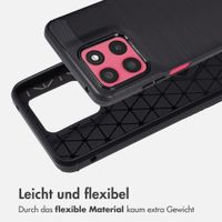 imoshion Brushed Back Cover Motorola Moto G57 Power - Schwarz