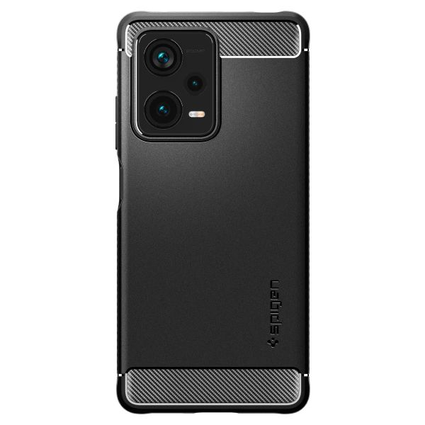 Spigen Rugged Armor Case für das Xiaomi Redmi Note 12 Pro - Schwarz