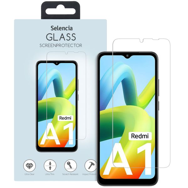 Selencia Screen Protector aus gehärtetem Glas Xiaomi Redmi A1 / A2
