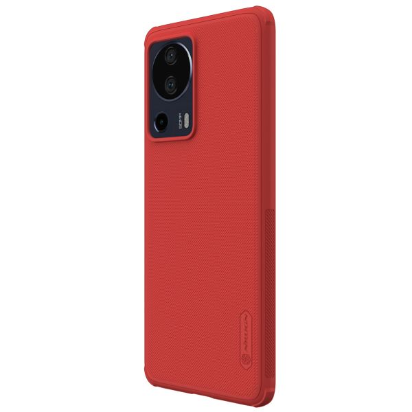 Nillkin Super Frosted Shield Pro Case für das Xiaomi 13 Lite - Rot