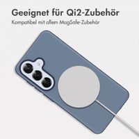 imoshion Color Backcover mit Thin MagSafe Ring Samsung Galaxy S25 / S24 - Dunkelblau