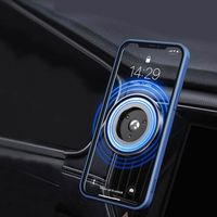 Baseus Radar Magnetic Car Mount für das Samsung Galaxy S23 - Handyhalterungung Auto - Lüftungsgitter - Armaturenbrett - Magnetisch - Schwarz