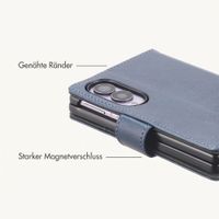 imoshion Luxuriöse Klapphülle Samsung Galaxy Z Fold 8 - Dunkelblau