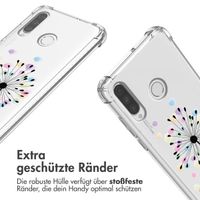 imoshion Design Hülle mit Band für das Huawei P30 Lite - Sandstone Dandelion