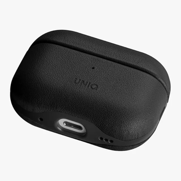 Uniq Terra Echtleder-Hülle für Apple AirPods Pro 2 - Dallas Black