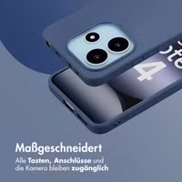 imoshion TPU Color Cover Xiaomi Redmi Note 14 (4G) - Dunkelblau