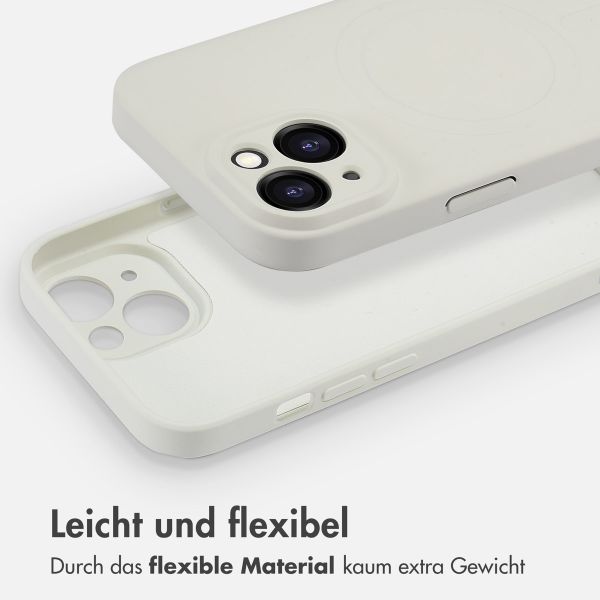 imoshion Color Back Cover mit MagSafe Apple iPhone 15 - Beige