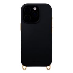 Selencia Rivièra Backcover mit MagSafe mit abnehmbaren Haken Apple iPhone 16 Pro - Velvet Black