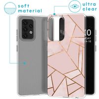 imoshion Design Hülle für das Samsung Galaxy A52(s) (5G/4G) - Pink Graphic