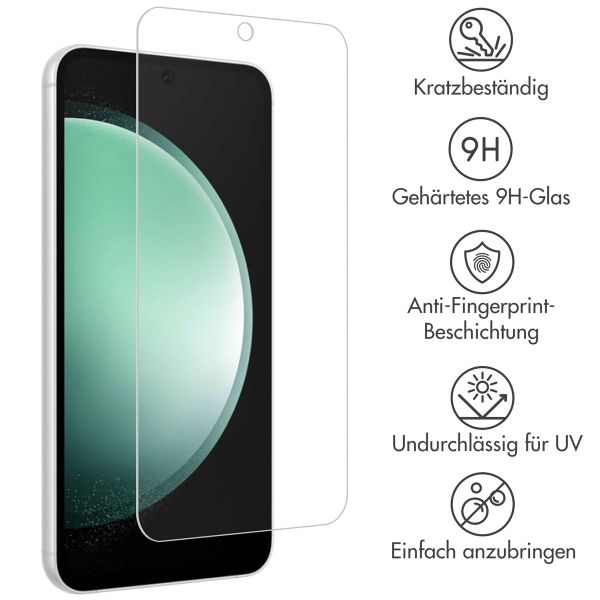 Accezz Screen Protector aus gehärtetem Glas 2-Pack für das Samsung Galaxy A56