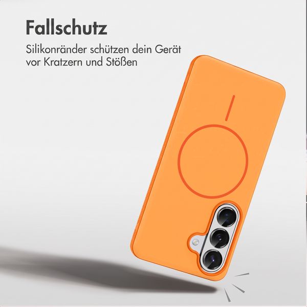 imoshion Color Backcover mit Thin MagSafe Ring Samsung Galaxy S26 - Orange
