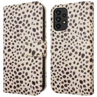 imoshion Design Klapphülle Samsung Galaxy A33 - Black And White Dots