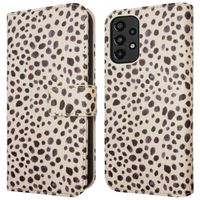 imoshion Design Klapphülle für das Samsung Galaxy A33 - Black And White Dots