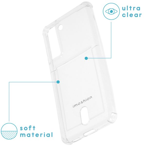 imoshion ﻿Soft Case Back Cover mit Kartenfach Galaxy S21 FE