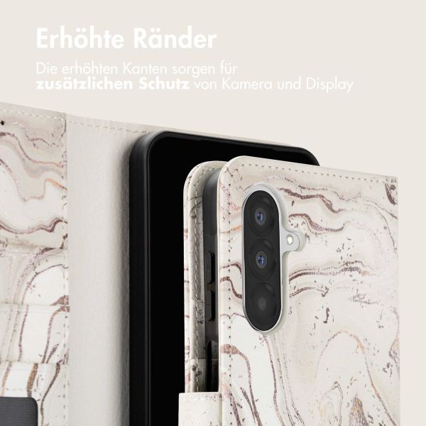 imoshion Design Klapphülle Samsung Galaxy A26 - Sandy Marble