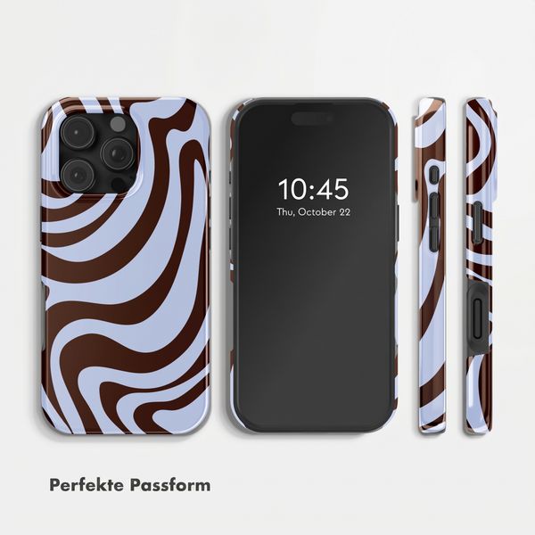 Selencia Vivid Rückabdeckung mit MagSafe Apple iPhone 16 Pro Max - Dream Swirl Chocolate