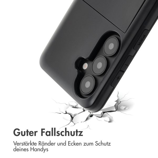imoshion Backcover mit Kartenfach Samsung Galaxy S26 - Schwarz
