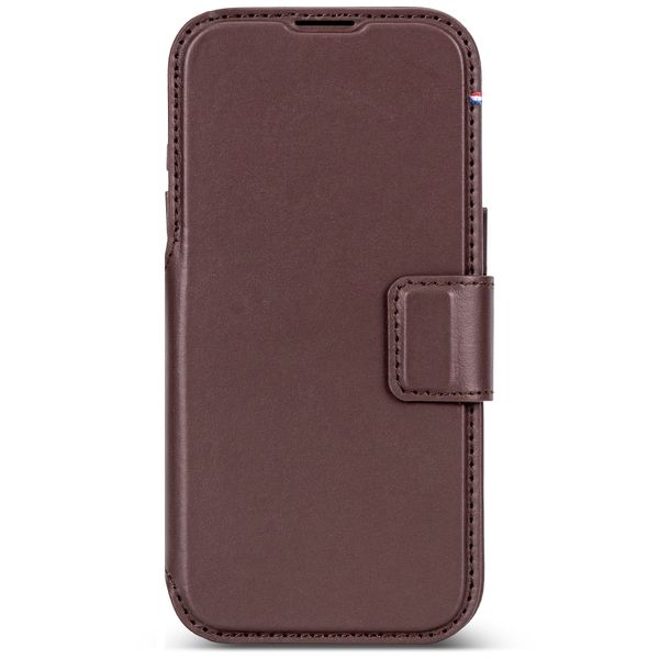 Decoded 2 in 1 Leather Klapphülle MagSafe Apple iPhone 18 Pro / 17 Pro - Chocolate Brown
