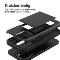 imoshion Backcover mit Kartenfach Apple iPhone 15 Pro Max - Schwarz