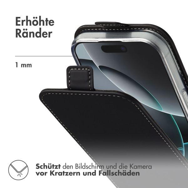 Accezz Flip Case Apple iPhone 17 - Schwarz