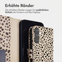 imoshion Design Klapphülle Samsung Galaxy A26 - Black And White Dots