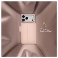 dbramante1928 Copenhagen ICON Klapphülle Apple iPhone 18 Pro / 17 Pro - Pink Sand