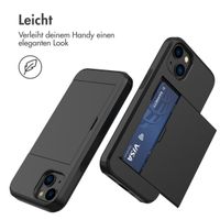 imoshion ﻿Backcover mit Kartenfach für das iPhone 13 Mini - Schwarz