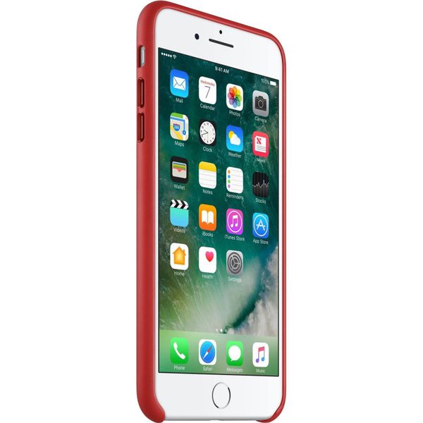 Apple Leder-Case für das Apple iPhone 8 Plus / 7 Plus - Red