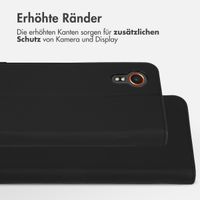 Accezz Wallet TPU Klapphülle Samsung Galaxy Xcover 7 - Schwarz