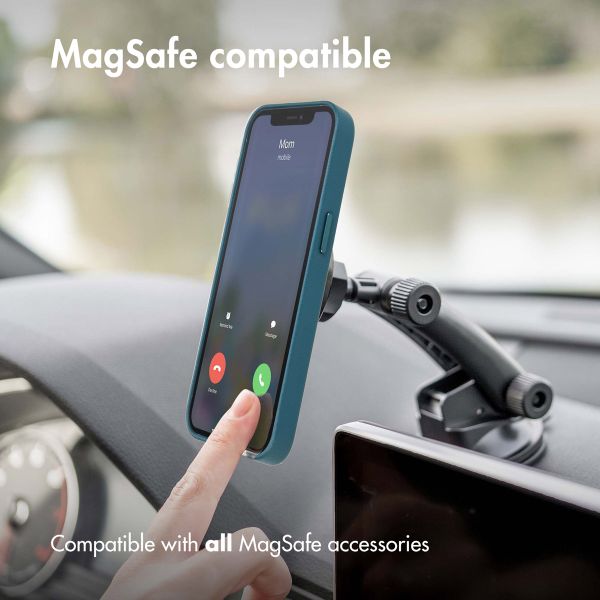 Accezz Leather Backcover mit MagSafe für das Apple iPhone 14 Pro Max - Dunkelblau