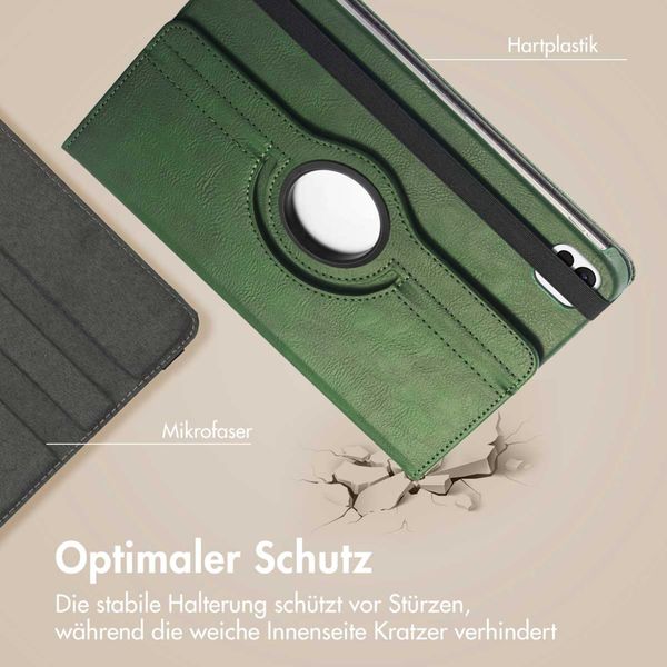 imoshion 360° drehbare Klapphülle Apple iPad Pro 11 (2025) M5 / (2024) M4 - Grün