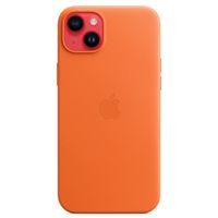 Apple Leder-Case MagSafe für das Apple iPhone 14 Plus - Orange