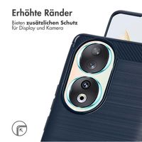 imoshion Brushed Back Cover Honor 90 - Dunkelblau
