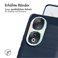 imoshion Brushed Back Cover für das Honor 90 - Blauw