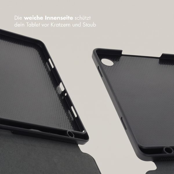 Selencia Vivid Klapphülle Samsung Galaxy Tab A11 Plus / A9 Plus - Choco Flower Pop