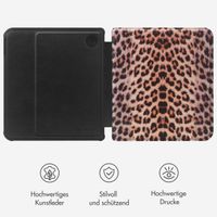 Selencia Vivid Klapphülle für das Kobo Libra Colour - Wild Leo