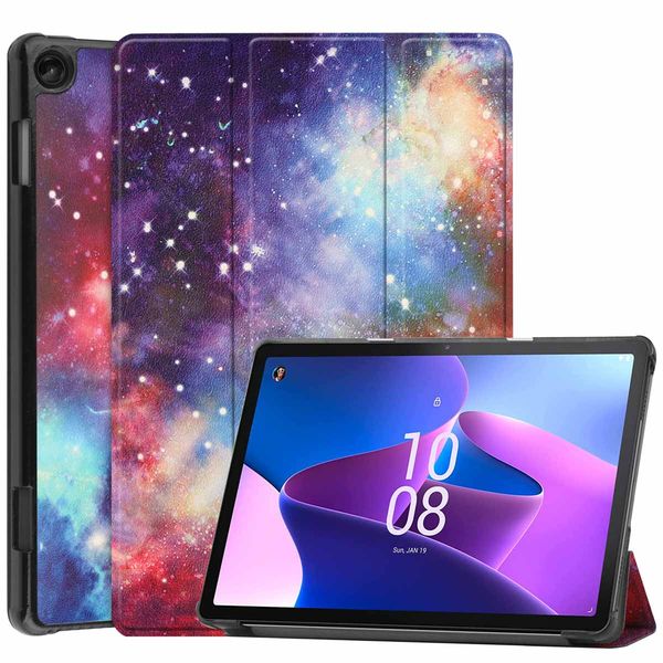 imoshion Design Trifold Klapphülle für das Lenovo Tab M10 (3rd gen) - Space