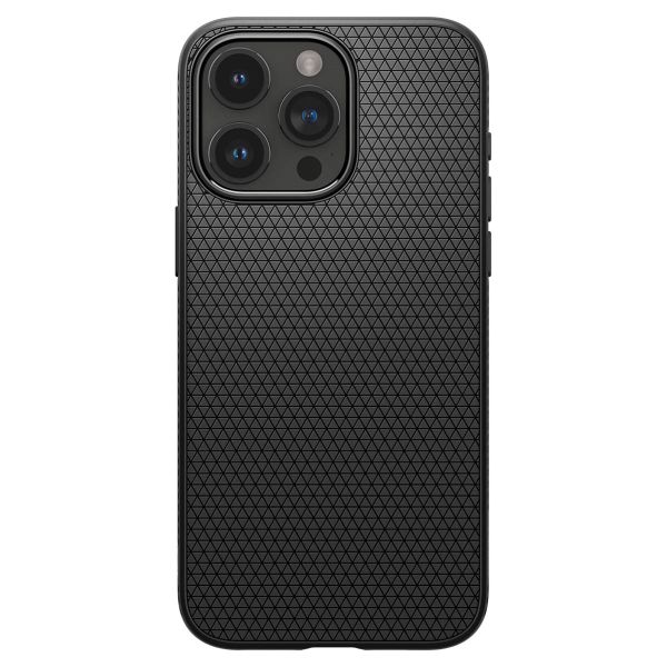 Spigen Liquid Air™ Case für das iPhone 15 Pro - Matte Black