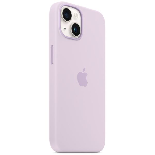Apple Silikon-Case MagSafe für das Apple iPhone 14 - Lila