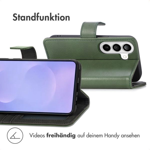 imoshion Luxuriöse Klapphülle Samsung Galaxy S26 Plus - Grün