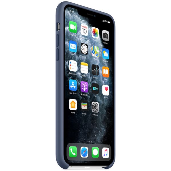 Apple Silikon-Case Alaskan Blue für das Apple iPhone 11 Pro Max